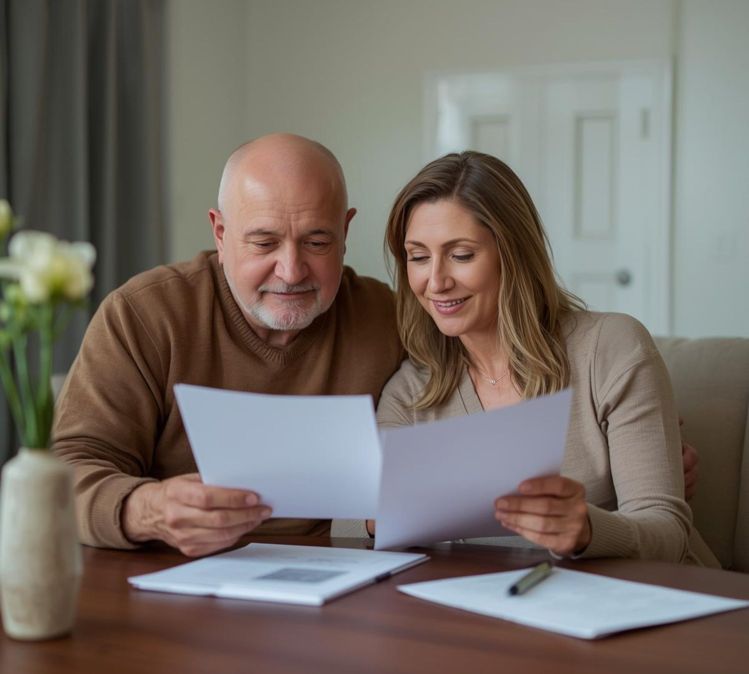 Veteran family with new home
